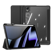 Заредете изображение във визуализатора на галерията – Dux Ducis Toby Armored Flip Smart Case for Oppo Pad with Stylus Holder Black - TopMag
