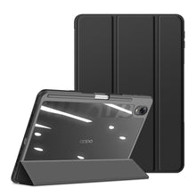 Заредете изображение във визуализатора на галерията – Dux Ducis Toby Armored Flip Smart Case for Oppo Pad with Stylus Holder Black - TopMag
