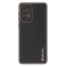 Заредете изображение във визуализатора на галерията – Dux Ducis Yolo elegant cover made of ecological leather for Samsung Galaxy A33 5G black - TopMag
