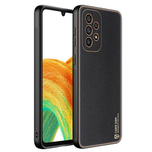 Заредете изображение във визуализатора на галерията – Dux Ducis Yolo elegant cover made of ecological leather for Samsung Galaxy A33 5G black - TopMag
