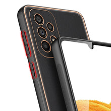 Заредете изображение във визуализатора на галерията – Dux Ducis Yolo elegant cover made of ecological leather for Samsung Galaxy A33 5G black - TopMag
