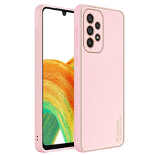Заредете изображение във визуализатора на галерията – Dux Ducis Yolo elegant cover made of ecological leather for Samsung Galaxy A33 5G pink - TopMag
