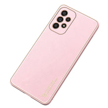 Заредете изображение във визуализатора на галерията – Dux Ducis Yolo elegant cover made of ecological leather for Samsung Galaxy A33 5G pink - TopMag
