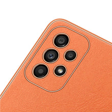 Заредете изображение във визуализатора на галерията – Dux Ducis Yolo elegant cover made of ecological leather for Samsung Galaxy A33 5G orange - TopMag
