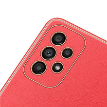 Заредете изображение във визуализатора на галерията – Elegant cover made of artificial leather for Samsung Galaxy A33 5G red. Dux Ducis Yolo - TopMag
