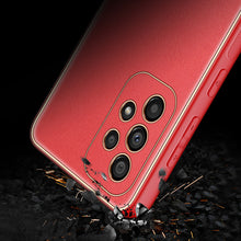 Заредете изображение във визуализатора на галерията – Elegant cover made of artificial leather for Samsung Galaxy A33 5G red. Dux Ducis Yolo - TopMag
