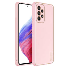 Заредете изображение във визуализатора на галерията – Dux Ducis Yolo elegant cover made of ecological leather for Samsung Galaxy A53 5G pink - TopMag
