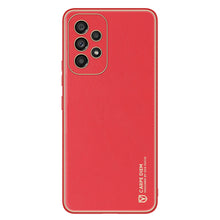 Заредете изображение във визуализатора на галерията – Dux Ducis Yolo elegant cover made of ecological leather for Samsung Galaxy A53 5G red - TopMag
