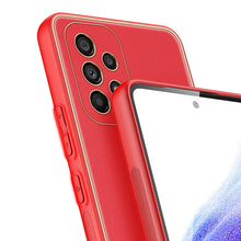 Заредете изображение във визуализатора на галерията – Dux Ducis Yolo elegant cover made of ecological leather for Samsung Galaxy A53 5G red - TopMag
