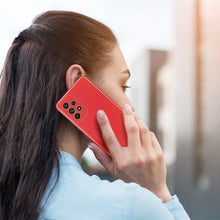 Заредете изображение във визуализатора на галерията – Dux Ducis Yolo elegant cover made of ecological leather for Samsung Galaxy A53 5G red - TopMag
