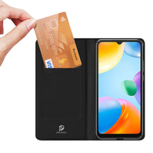 Заредете изображение във визуализатора на галерията – Dux Ducis Skin Pro Flip Case Xiaomi Redmi 10C black - TopMag

