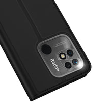 Заредете изображение във визуализатора на галерията – Dux Ducis Skin Pro Flip Case Xiaomi Redmi 10C black - TopMag
