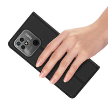 Заредете изображение във визуализатора на галерията – Dux Ducis Skin Pro Flip Case Xiaomi Redmi 10C black - TopMag
