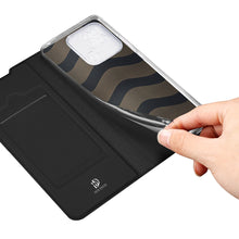 Заредете изображение във визуализатора на галерията – Dux Ducis Skin Pro Flip Case Xiaomi Redmi 10C black - TopMag
