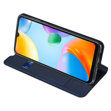 Заредете изображение във визуализатора на галерията – Dux Ducis Skin Pro flip case for Xiaomi Redmi 10C blue - TopMag
