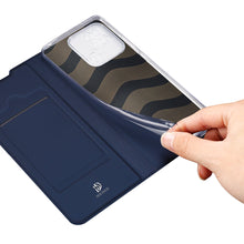 Заредете изображение във визуализатора на галерията – Dux Ducis Skin Pro flip case for Xiaomi Redmi 10C blue - TopMag
