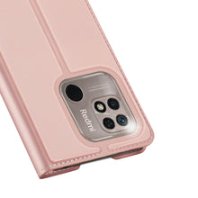 Заредете изображение във визуализатора на галерията – Dux Ducis Skin Pro flip case for Xiaomi Redmi 10C pink - TopMag
