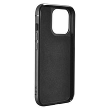 Заредете изображение във визуализатора на галерията – iCarer Leather Oil Wax case with genuine leather for iPhone 13 mini (MagSafe compatible) black (ALI1211-BK) - TopMag

