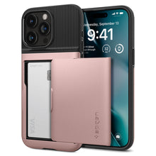 Заредете изображение във визуализатора на галерията – Spigen Slim Armor CS case for iPhone 15 Pro - pink
