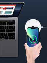 Заредете изображение във визуализатора на галерията – Wireless Induction Charger QI Universal Fast Charge - FC06 15W White (min.2A)
