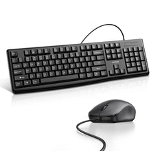 Заредете изображение във визуализатора на галерията – Ugreen MK003 wired keyboard and mouse set - black
