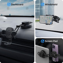 Заредете изображение във визуализатора на галерията – Spigen UTS35 ONETAP UNIVERSAL DASHBOARD CAR MOUNT BLACK
