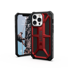 Заредете изображение във визуализатора на галерията – UAG Monarch - protective case for iPhone 13 Pro (crimson) [go]
