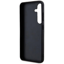 Заредете изображение във визуализатора на галерията – Karl Lagerfeld Fixed Glitter Ikonik Logo Metal Pin case for Samsung Galaxy S24+ - silver
