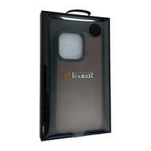 Заредете изображение във визуализатора на галерията – iCarer Leather Oil Wax case covered with genuine leather for iPhone 13 Pro brown (ALI1213-BN) - TopMag
