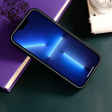 Заредете изображение във визуализатора на галерията – iCarer CH Leather case for iPhone 13 Pro leather case (MagSafe compatible) black (ALI1209-BK) - TopMag
