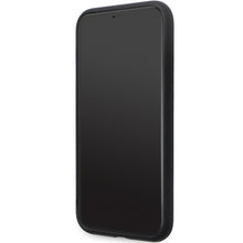 Заредете изображение във визуализатора на галерията – Original Pouch KARL LAGERFELD hardcase Silicone C Metal Pin KLHCN61SMHCNPK  for Iphone 11/ Xr black
