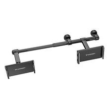 Заредете изображение във визуализатора на галерията – Wozinsky dual car phone holder for headrest black (WTHBK1) - TopMag

