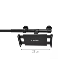 Заредете изображение във визуализатора на галерията – Wozinsky dual car phone holder for headrest black (WTHBK1) - TopMag
