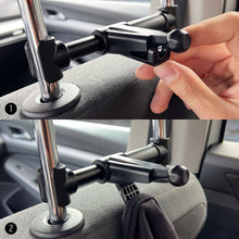 Заредете изображение във визуализатора на галерията – Wozinsky car headrest holder with hanger black (WTHBK2) - TopMag
