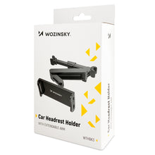Заредете изображение във визуализатора на галерията – Wozinsky adjustable headrest holder for tablet or phone black (WTHBK3) - TopMag
