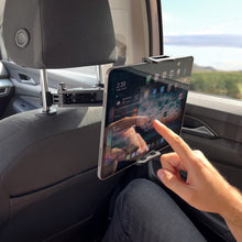 Заредете изображение във визуализатора на галерията – Wozinsky adjustable headrest holder for tablet or phone black (WTHBK3) - TopMag

