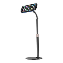 Заредете изображение във визуализатора на галерията – Wozinsky stand for tablet and phone on the desk black (WTHBK4) - TopMag
