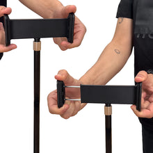 Заредете изображение във визуализатора на галерията – Wozinsky stand for tablet and phone on the desk black (WTHBK4) - TopMag
