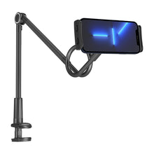Заредете изображение във визуализатора на галерията – Wozinsky long flexible phone and tablet holder black (WTHBK5) - TopMag
