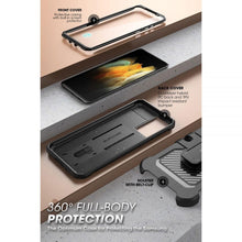 Заредете изображение във визуализатора на галерията – Supcase UNICORN BEETLE PRO GALAXY S21 FE BLACK - TopMag
