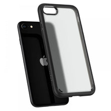Заредете изображение във визуализатора на галерията – Spigen ULTRA HYBRID 7/8 / SE 2020/2022 FROST BLACK

