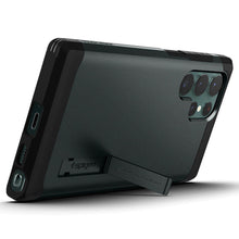 Заредете изображение във визуализатора на галерията – Spigen TOUGH ARMOR GALAXY S22 ULTRA ABYSS GREEN - TopMag
