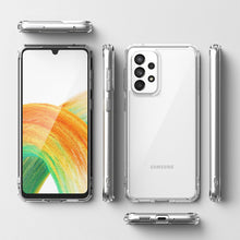 Заредете изображение във визуализатора на галерията – Ringke Fusion TPU Cover with Frame Gel Frame for Samsung Galaxy A33 5G transparent (F621E52) - TopMag
