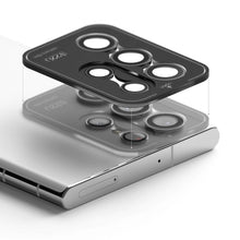 Заредете изображение във визуализатора на галерията – Ringke Camera Lens Frame Glass glass for Samsung Galaxy S22 Ultra black - TopMag
