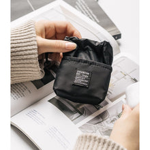 Заредете изображение във визуализатора на галерията – Ringke Mini Pouch Bag Pouch Bucket Bag for headphones small items navy blue (BG08492RS) - TopMag
