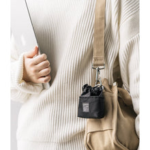 Заредете изображение във визуализатора на галерията – Ringke Mini Pouch Bag Pouch Bucket Bag for headphones small items navy blue (BG08492RS) - TopMag
