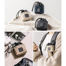Заредете изображение във визуализатора на галерията – Ringke Mini Pouch Pouch Bucket Bag for headphones small items beige (BG08508RS) - TopMag
