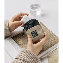 Заредете изображение във визуализатора на галерията – Ringke Mini Pouch Pouch Bucket Bag for headphones small items beige (BG08508RS) - TopMag
