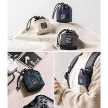 Заредете изображение във визуализатора на галерията – Ringke Mini Pouch bag cover Bucket Bag for headphones small items navy blue (BG08515RS) - TopMag
