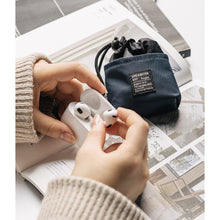 Заредете изображение във визуализатора на галерията – Ringke Mini Pouch bag cover Bucket Bag for headphones small items navy blue (BG08515RS) - TopMag
